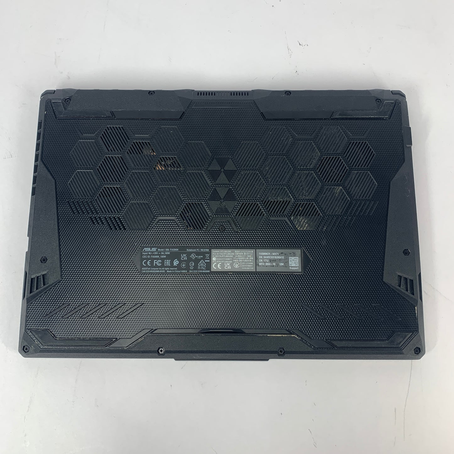 Asus TUF A15 G834 18" Ryzen 7 7435HS 3.1GHz 8GB RAM 512GB SSD GeForce RTX 3050