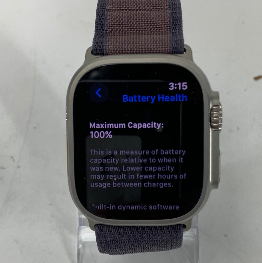 Unlocked Apple Watch Ultra 2 49MM Titanium A2986