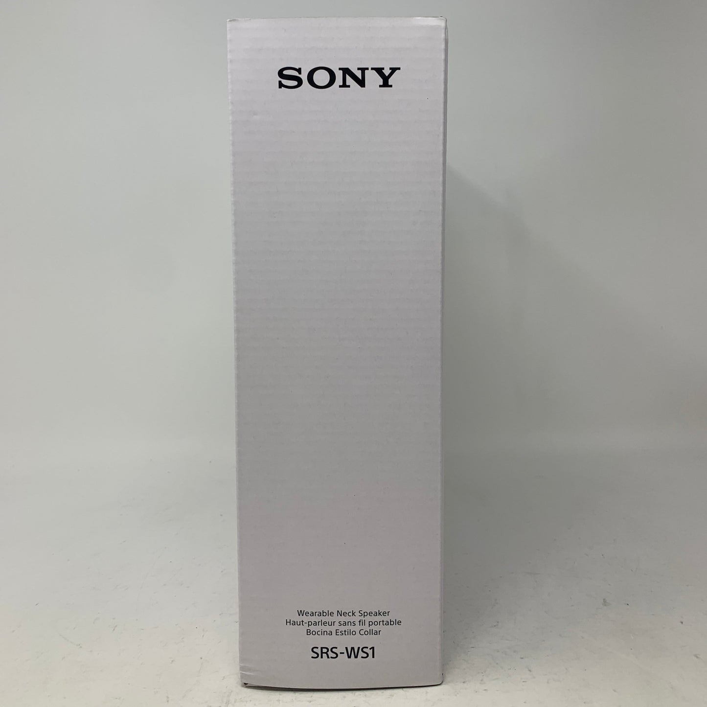 Sony SRS-WS1 Immersive Wearable Speaker Silver