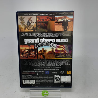 Grand Theft Auto San Andreas  (Sony PlayStation 2 PS2,  2004)