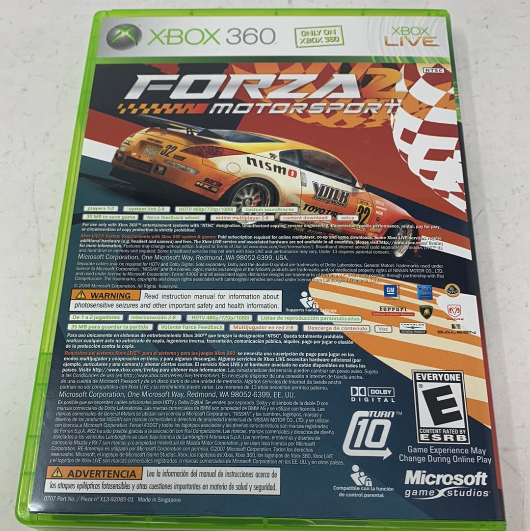 Lot of 6 Microsoft Xbox 360 Games: Legendary Forza 2, Marvel Ultimate Alliance, Dead Space, Call Of Duty Black Ops, BioShock
