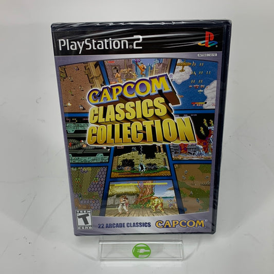 New Capcom Classics Collection  (Sony PlayStation 2 PS2,  2005)