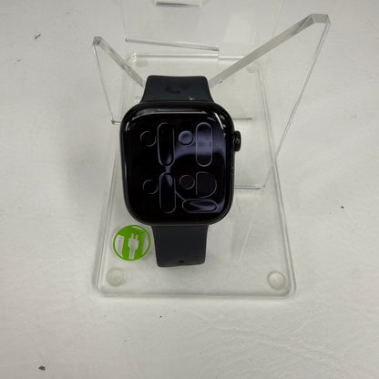 GPS Only Apple Watch Series 10 46MM Black Aluminum Black Sports Band MWWR3LW/A
