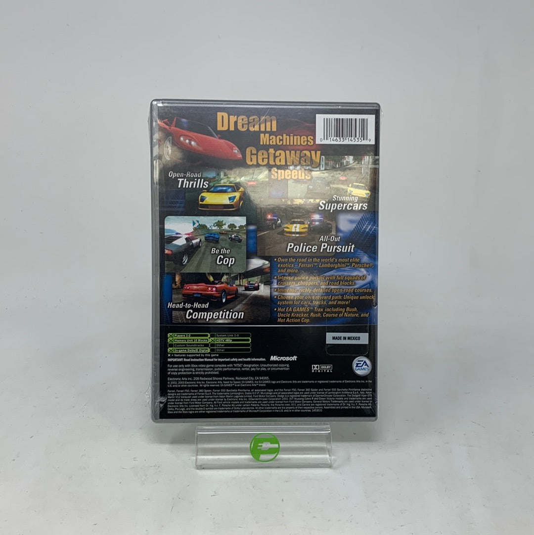 New Need for Speed Hot Pursuit 2 (Microsoft Xbox, 2002)
