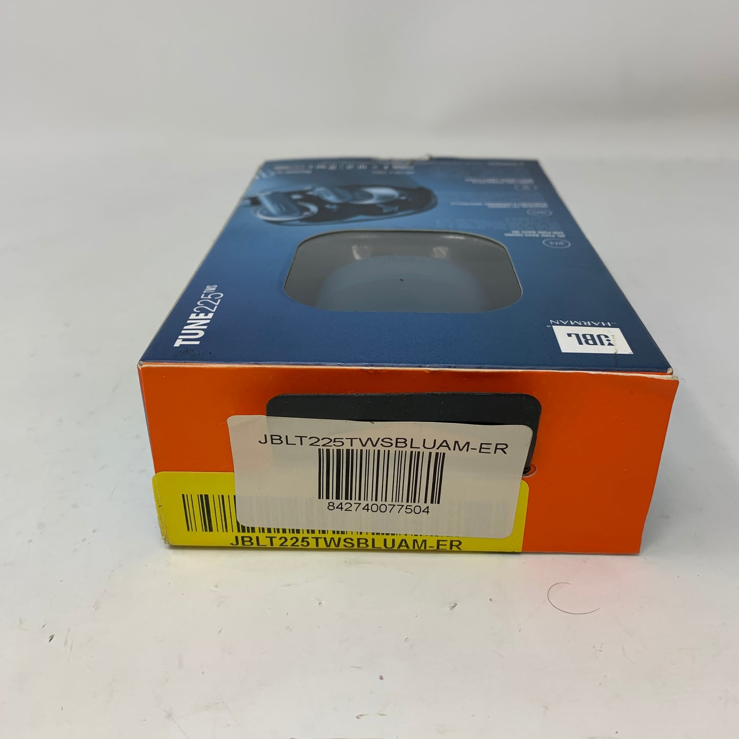 Broken JBL TUNE 225TWS In-Ear Wireless Ear Piece Blue