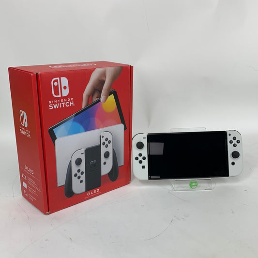 Nintendo Switch OLED Video Game Console HEG-001 Black/White