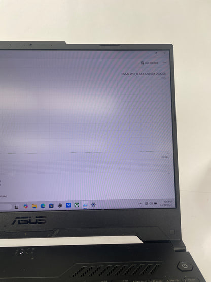 ASUS F15 GAMING FX507ZM-ES74 i7-12700H 2.3GHz 16GB RAM 1TB SSD GeForce RTX 3060