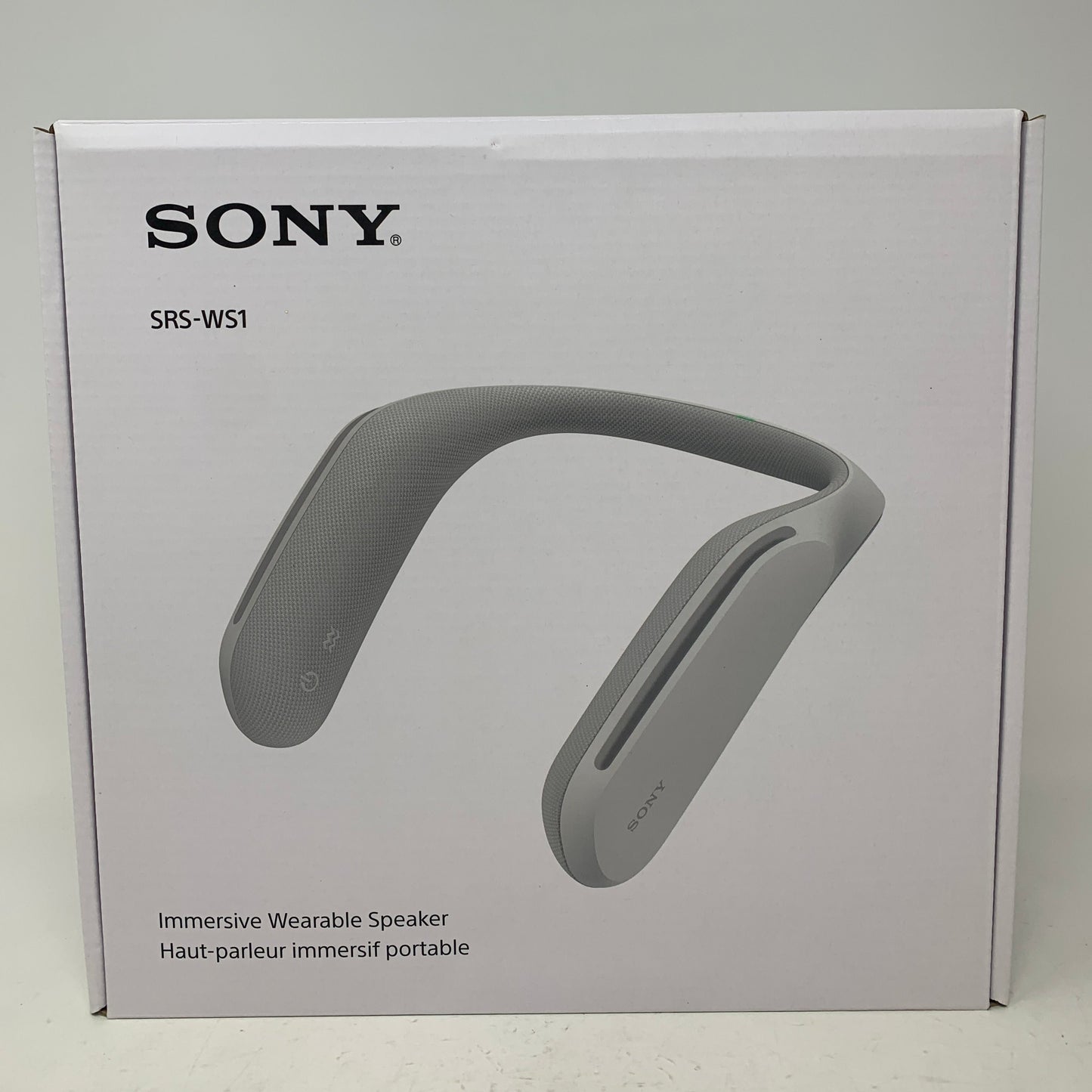 Sony SRS-WS1 Immersive Wearable Speaker Silver