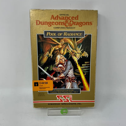 Advanced Dungeons & Dragons: Pool of Radiance  (Commodore 64,  1988)