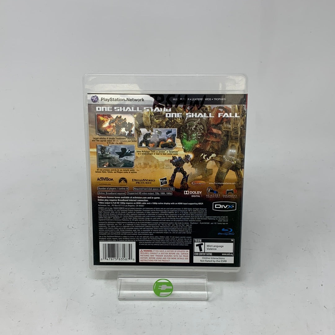 Sony Playstation 3 PS3 Transformers: Revenge of the Fallen