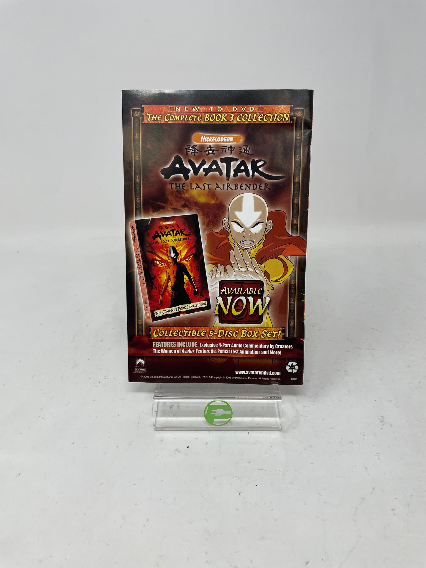 Avatar the Last Airbender Into the Inferno (Sony PlayStation 2 PS2, 2008)