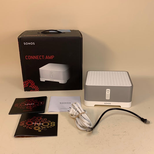 Sonos Connect Smart Wireless Streaming Speaker White AMP Gen 2