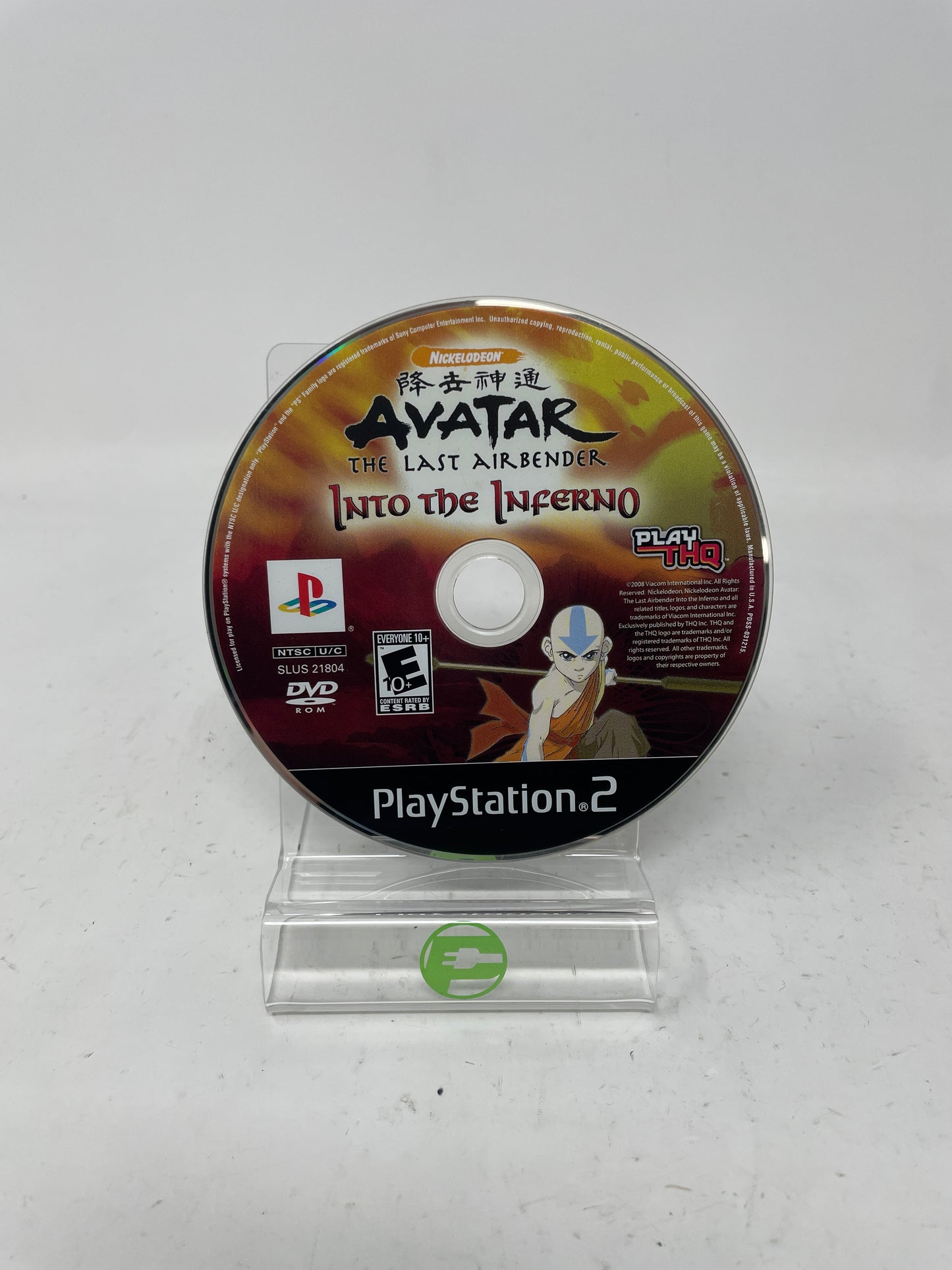 Avatar the Last Airbender Into the Inferno (Sony PlayStation 2 PS2, 2008)