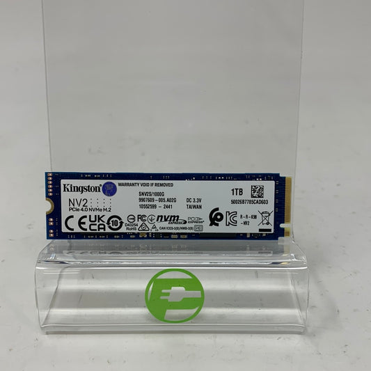 Kingston M.2 2280 NV2 1TB PCle 4.0 NVMe M.2 SSD SNV2S/1000G