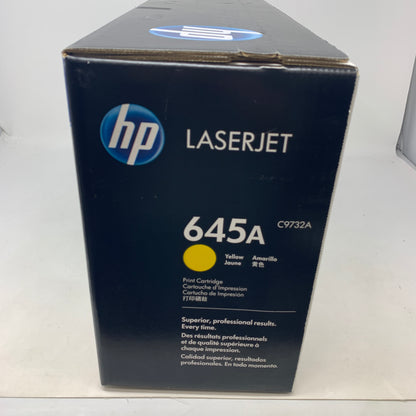 New HP Laserjet C9732A 6827A001 Yellow Toner Cartridge