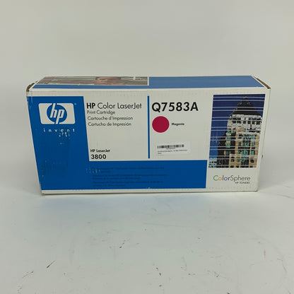 New HP Color LaserJet Q7583A Magenta Ink Cartridge 3800