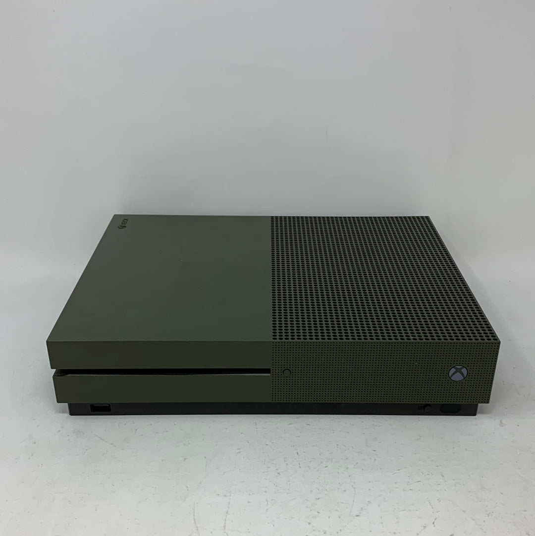 Microsoft Xbox One S 1TB Console Gaming System Military Green 1681