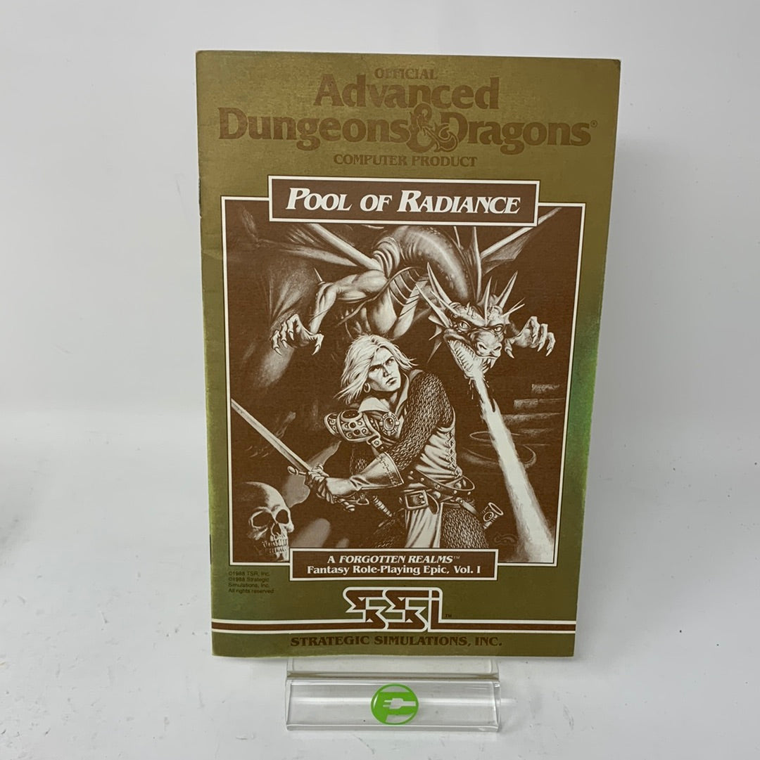 Advanced Dungeons & Dragons: Pool of Radiance  (Commodore 64,  1988)