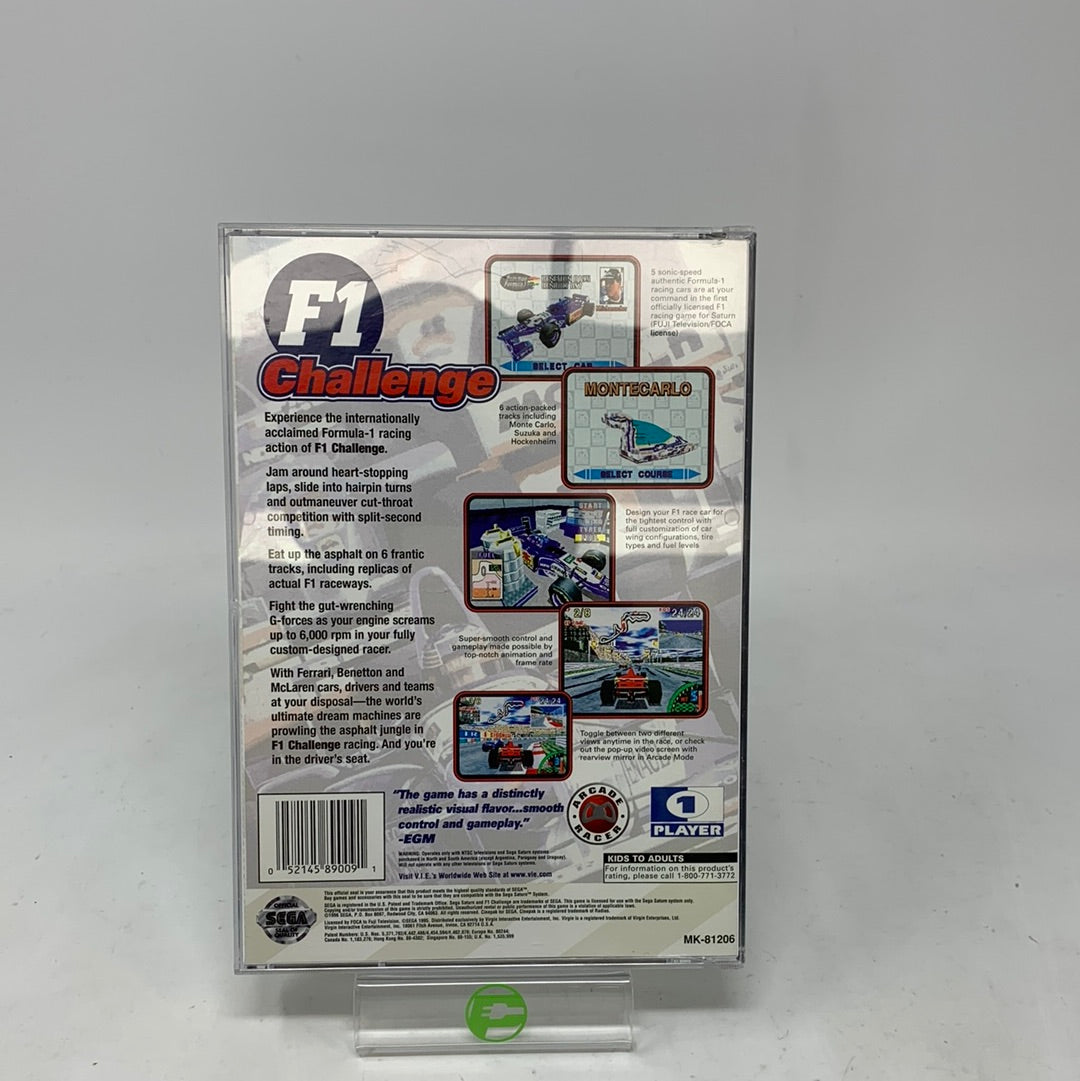 f1 challenge (Sega Saturn, 1996)