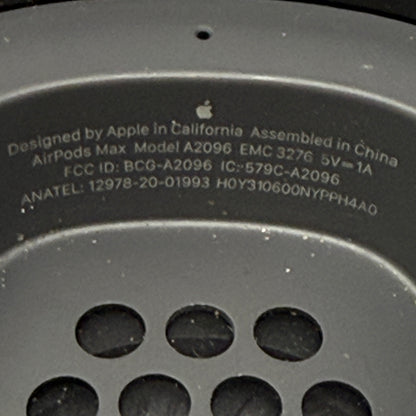 Apple AirPods Max Wireless Over-Ear Headphones Space Gray MGYH3AM/A