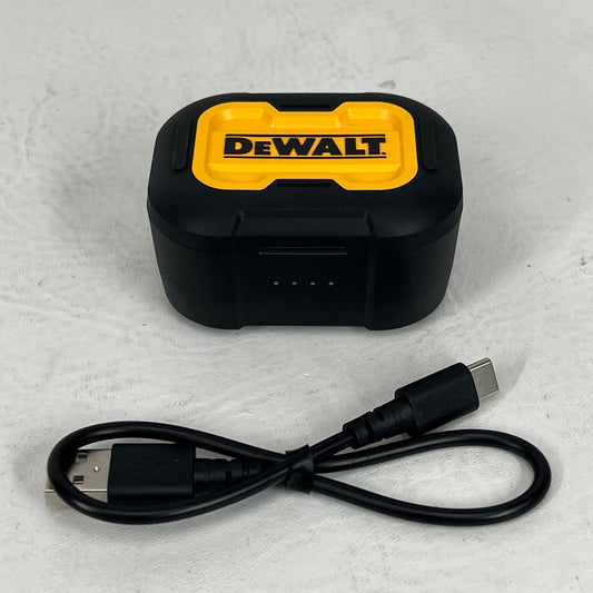 DeWalt DXMA1902097 Wireless Bluetooth Earbuds Yellow 190 2097 DW2