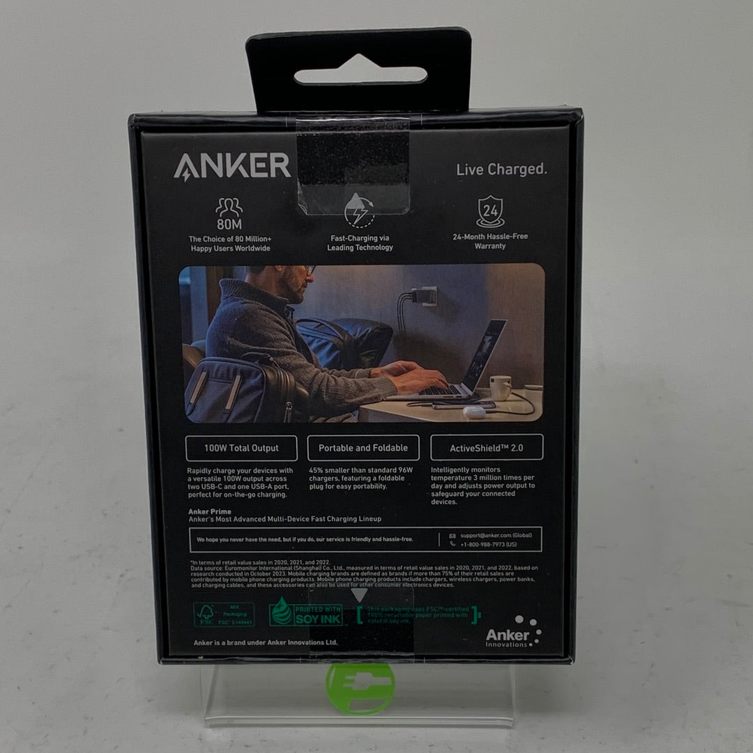 New Anker Prime Charger 100W Wall Charger A2688