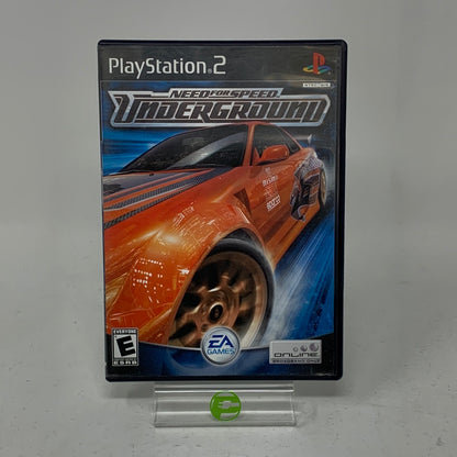 Need for Speed Underground (Sony PlayStation 2 PS2, 2003)