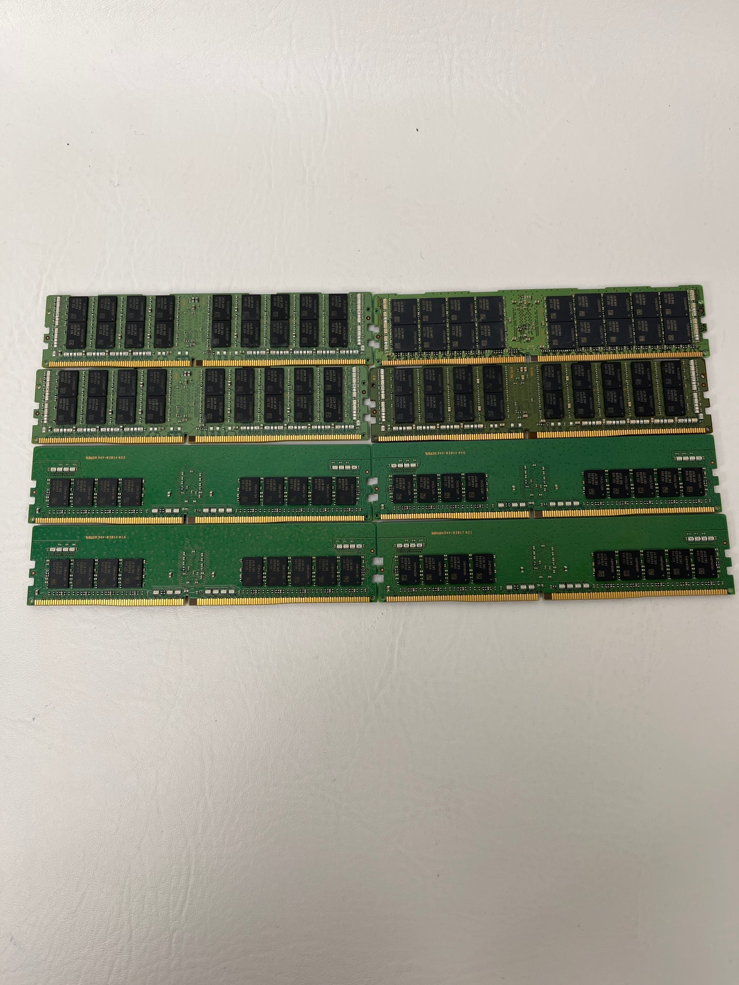 Lot of 8 Samsung 2Rx8 Server RAM DDR4