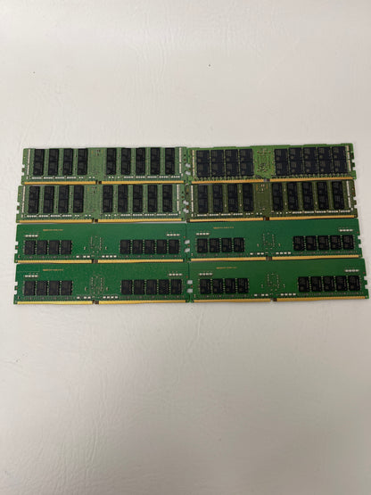Lot of 8 Samsung 2Rx8 Server RAM DDR4