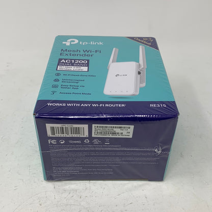 New TP-Link Mesh Wi-Fi Extender Wi-Fi Extender RE315