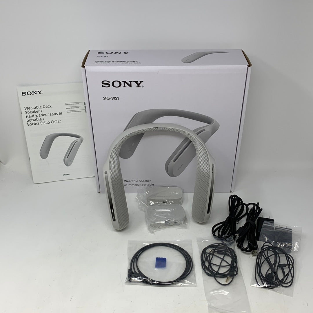 Sony SRS-WS1 Immersive Wearable Speaker Silver