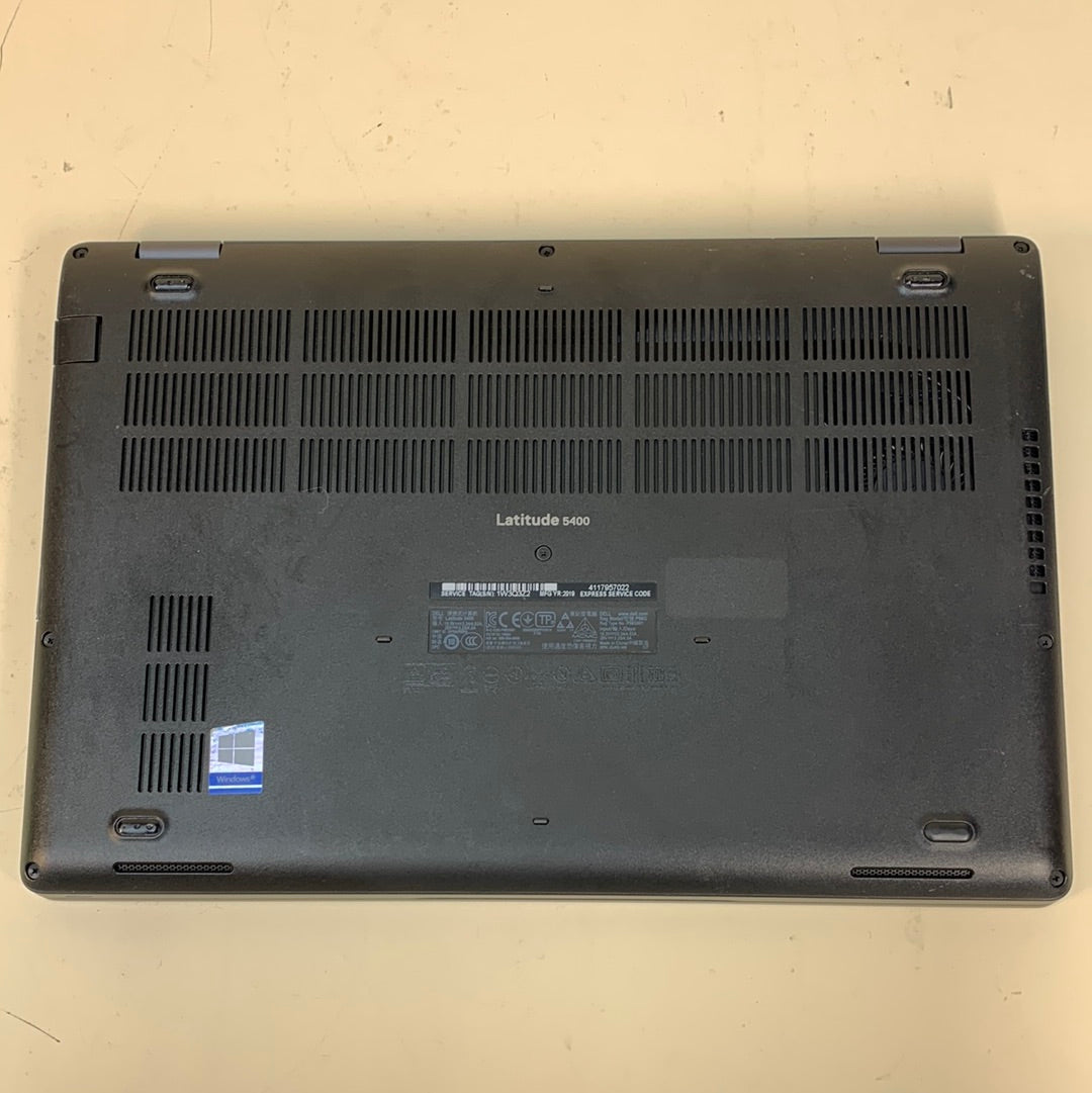 Dell Latitude 5400 P98G 14" i5-8265U 1.6GHz 8GB RAM 512GB SSD