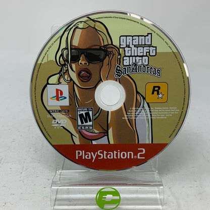 Grand Theft Auto San Andreas  (Sony PlayStation 2 PS2,  2004)