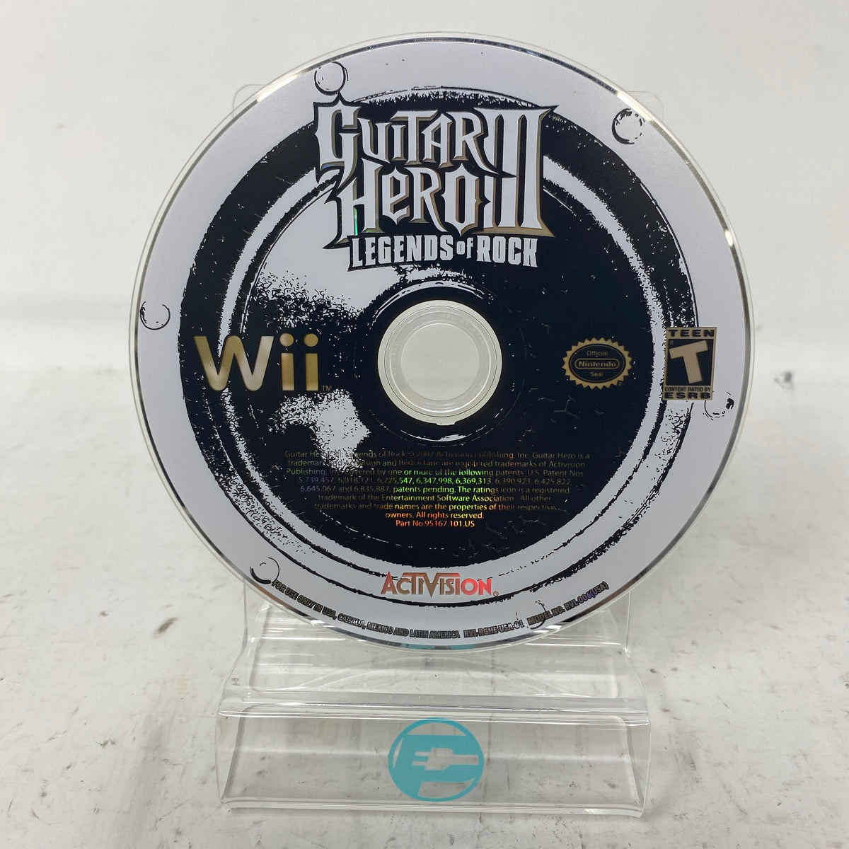 Guitar Hero 3 Legends of Rock (Nintendo Wii, 2007)