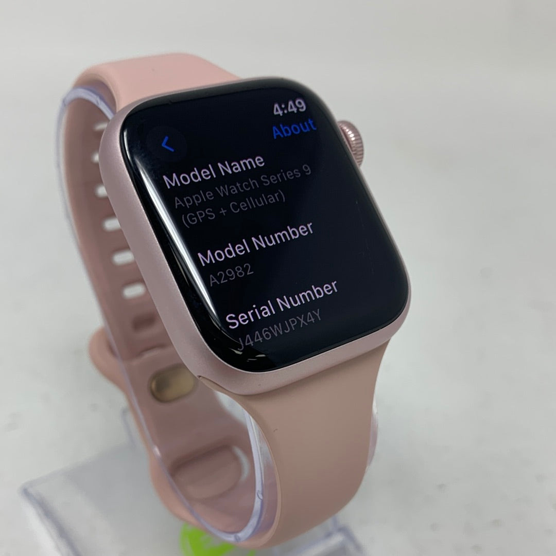 Unlocked Apple Watch Series 9 41MM Aluminum A2982