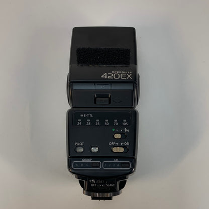 Canon Speedlite Shoe Mount Flash 420EX