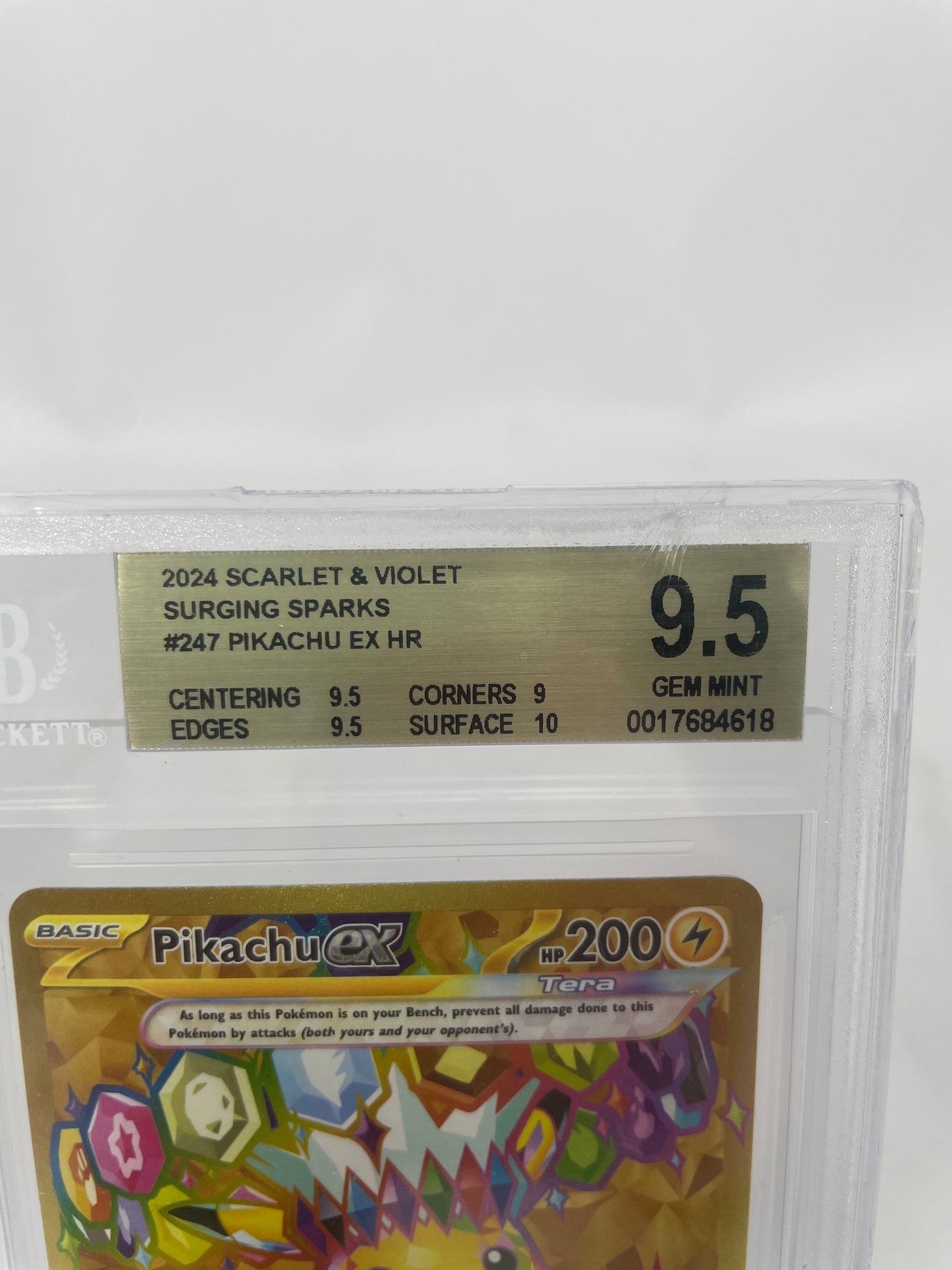 Pikachu EX #247 Gem Mint plus Pikachu Pokemon Card Lot