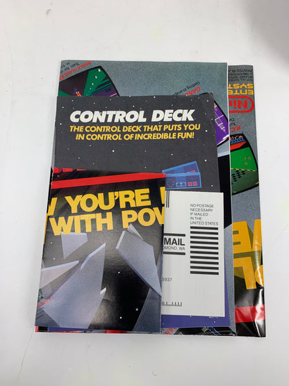 Nintendo Entertainment System NES Control Deck NES-001 Gray