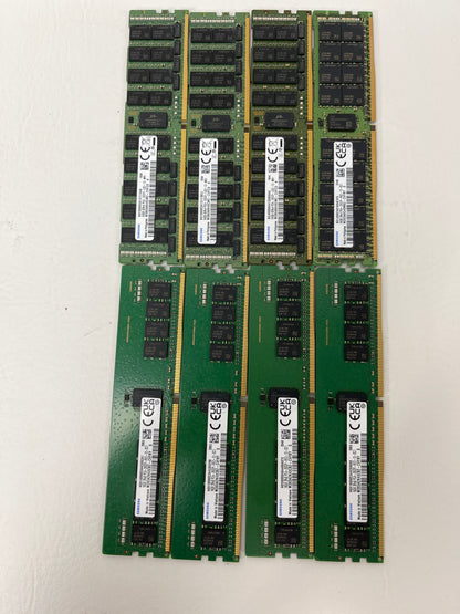 Lot of 8 Samsung 2Rx8 Server RAM DDR4
