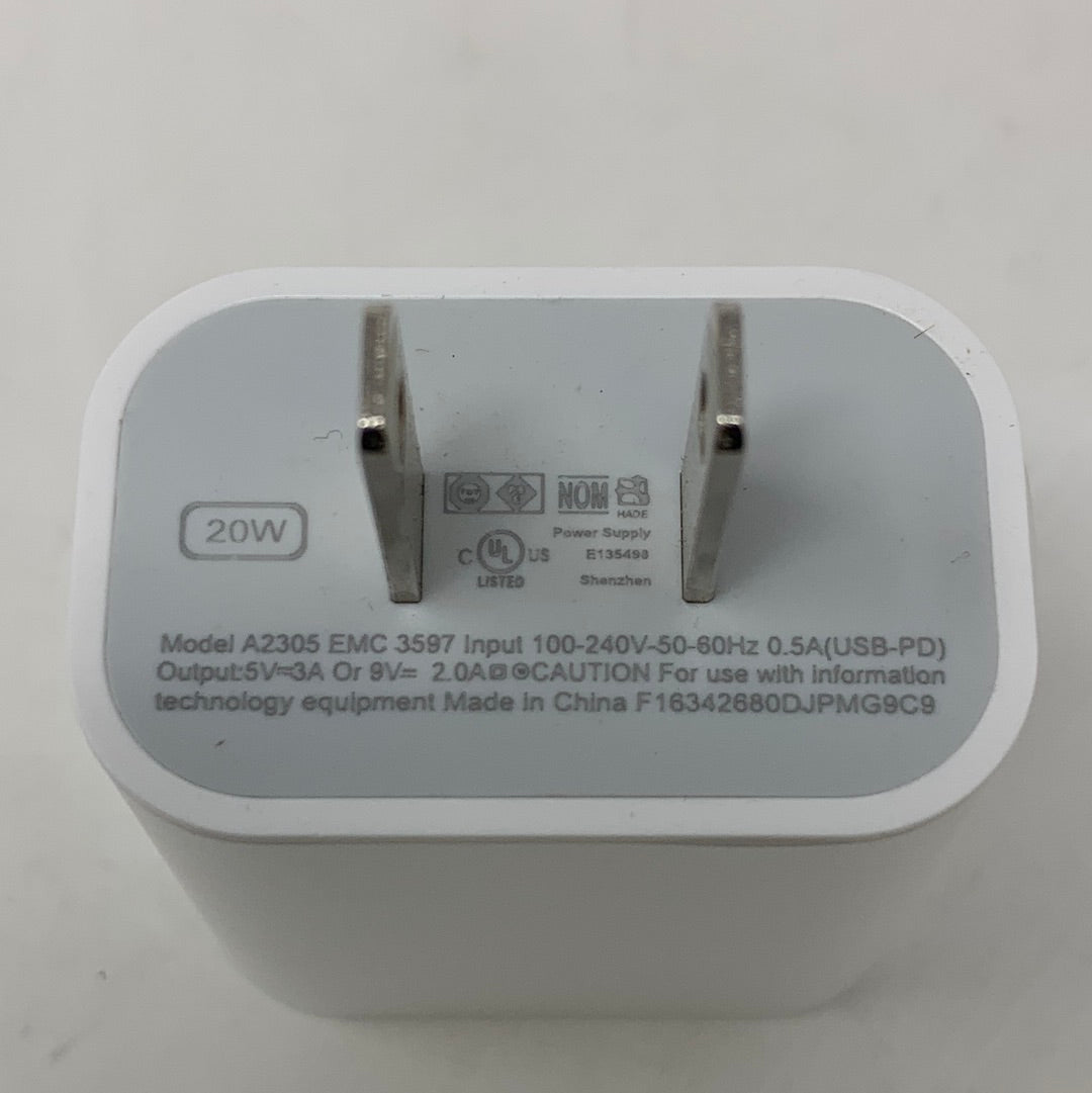 20W USB-C Power Adapter White A2305