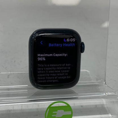 Unlocked Apple Watch Series 8 41MM Aluminum MNUV3LL/A