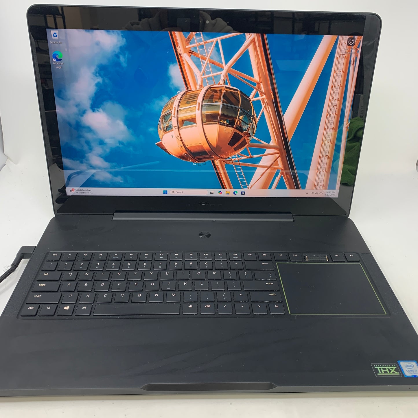 Razer Blade Pro 17 RZ09-0166 17" i7-7820HK 2.9GHz 32GB RAM 1TB SSD GeForce GTX 1080
