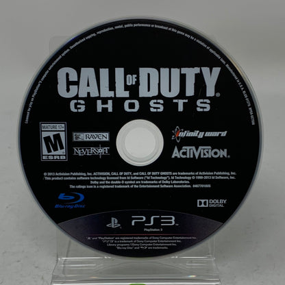 Call of Duty Ghosts  (Sony PlayStation 3 PS3,  2013)