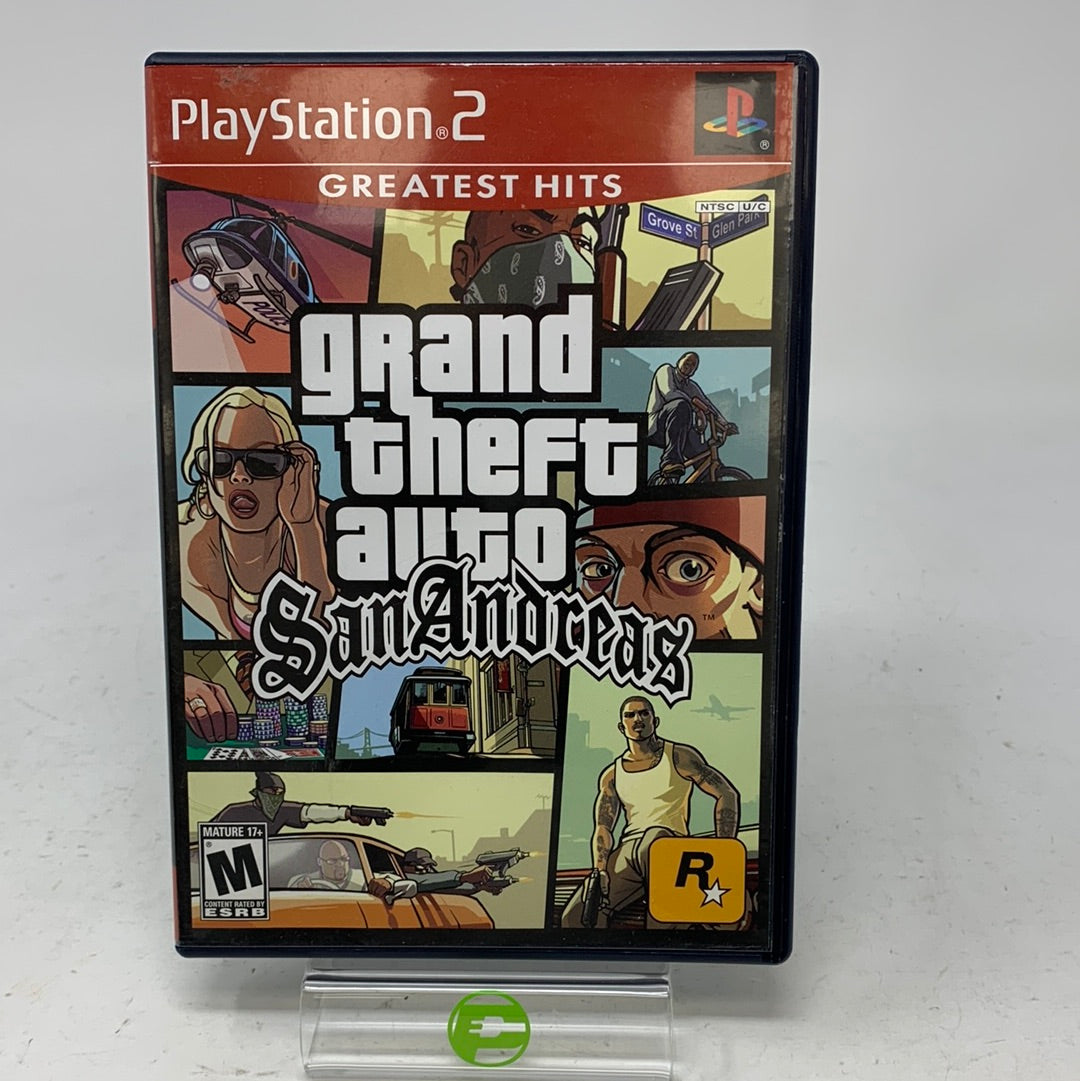 Grand Theft Auto San Andreas  (Sony PlayStation 2 PS2,  2004)