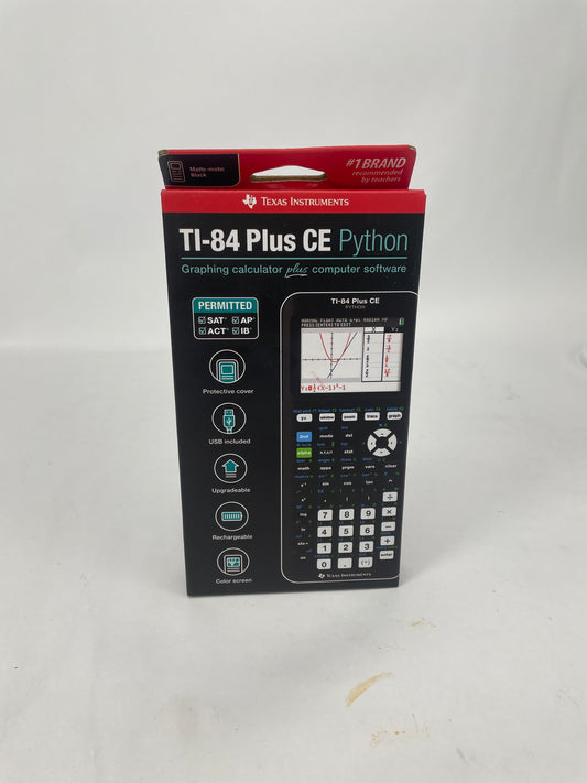 New Texas Instruments TI-84+ CE Python Graphing Calculator