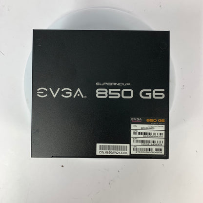 EVGA SuperNOVA 850 G6 220-G6-0850-X1 80 Plus Gold 850W F Power Supply