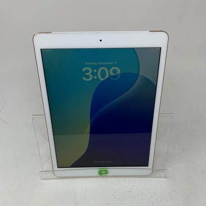 Unlocked Apple iPad 7th Gen 128GB 18.1.1 Rose Gold MW722LL/A