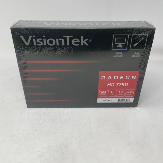 New AMD VisionTek Radeon HD 7750 2GB GDDR5 Graphics Card 900942