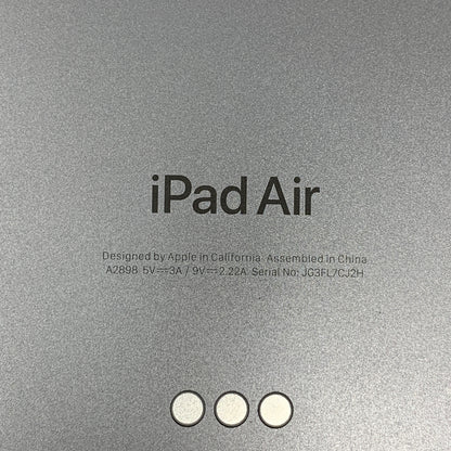 WiFi Only Apple iPad Air 13" M2 128GB 18.5 Space Gray A2898