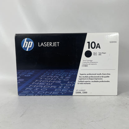 New HP 10A Black Original LaserJet Toner Cartridge Q2610A